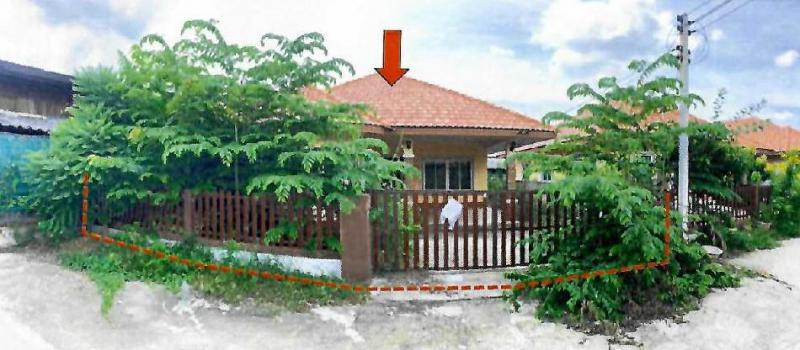 บ้านเดี่ยวหลุดจำนอง ธ.ธนาคารอาคารสงเคราะห์ ฉะเชิงเทรา แปลงยาว หัวสำโรง