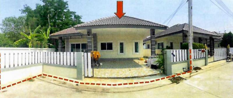 บ้านเดี่ยวหลุดจำนอง ธ.ธนาคารอาคารสงเคราะห์ ฉะเชิงเทรา แปลงยาว หัวสำโรง