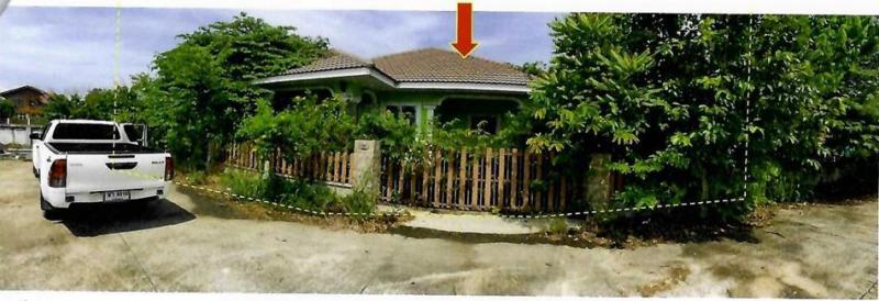 บ้านเดี่ยวหลุดจำนอง ธ.ธนาคารอาคารสงเคราะห์ ฉะเชิงเทรา แปลงยาว หัวสำโรง